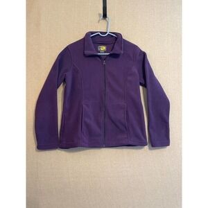 Bass Pro Shops Jacket Women's Medium Purple Fleece